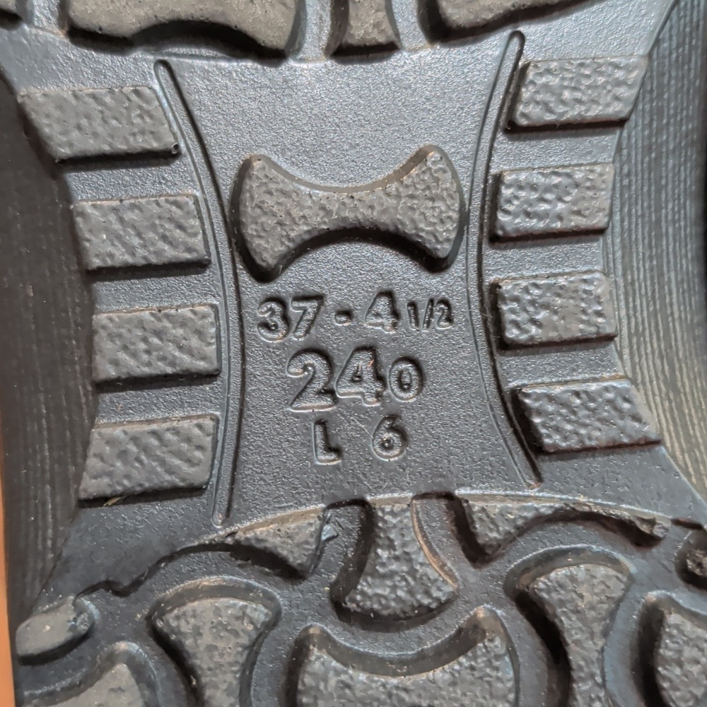 Birkenstock Profi Birki Textured Black Slip-On Work Shoes - Picture 8 of 9